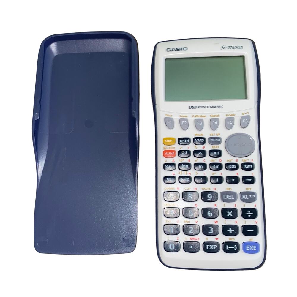 Casio FX-9750GII Graphing Calculator USB Power Graphic Tested Working